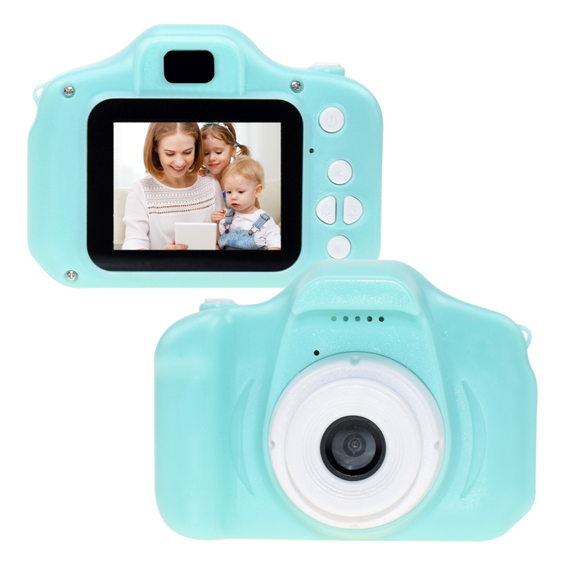 Mini Cartoon Photo Camera Toys 2 Inch HD Screen Childrens Digital Camera Video Recorder Camcorder Toys for Kids Girls Gift