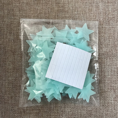 100pcs/set Glow in the Dark Toys Luminous Star Stickers Bedroom Sofa Fluorescent Painting Toy PVC for Kids Bedroom Decor Gifts