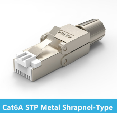 RJ45 Connector Unshield Shielded Field Cat6 Cat6A Cat7 Termination Plug For 23AWG Computer Network Ethernet LAN Wire