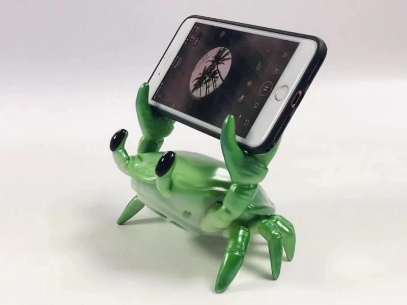 Creative Wireless Bluetooth Mini Speaker Phone Holder Portable Surround Sound Button Creative Audio Electronics