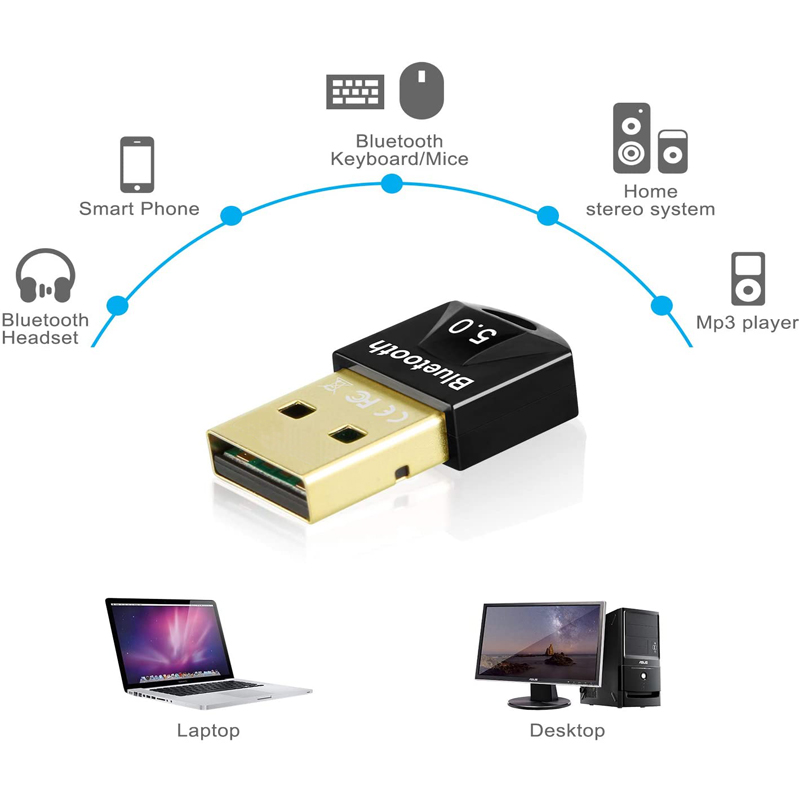 USB 5.0 Bluetooth Dongle USB Bluetooth 4.0 Adapter USB Receiver Transmitter wireless adapter for PC computer