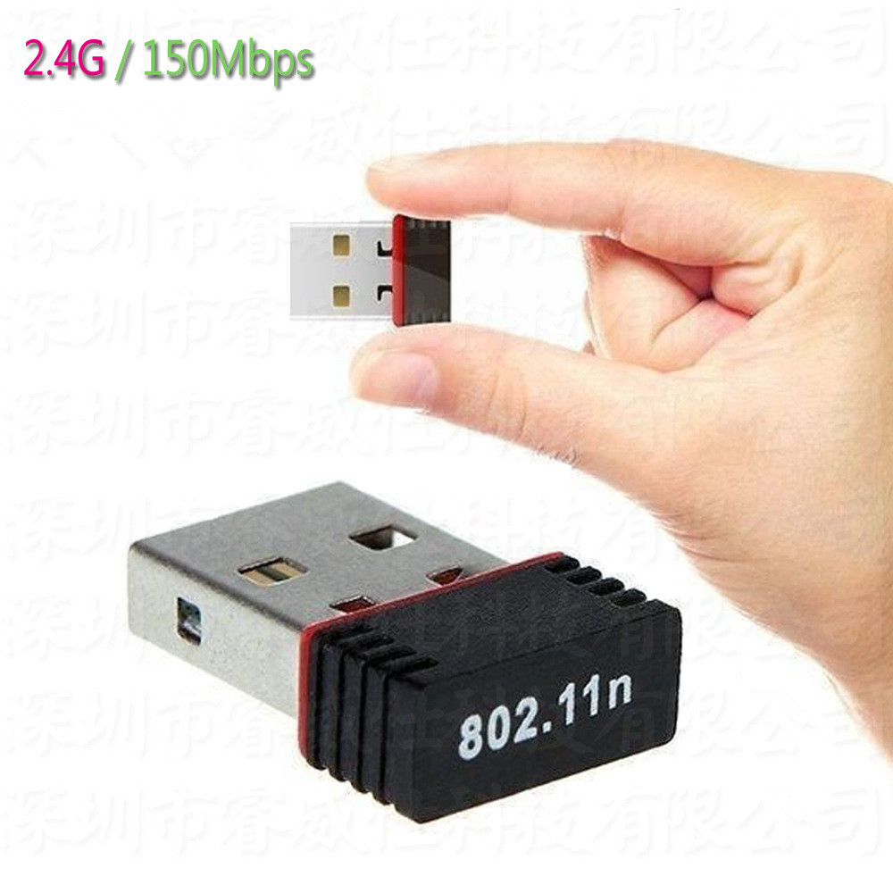 Wireless  Mini USB 2.0 WiFi Adapter 150Mbps 150M Network LAN Card 802.11 Adapter fit for Apple Macbook Pro Air Win Xp 7 8