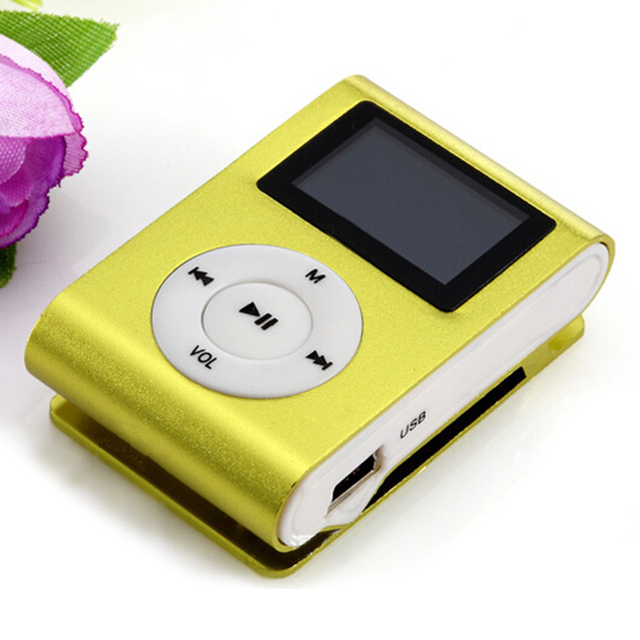 Mini MP3 Player Portable Clip MP3 Music Player With LCD Screen Support 32GB Micro SD TF Card Fashion Sport Music Player Walkman