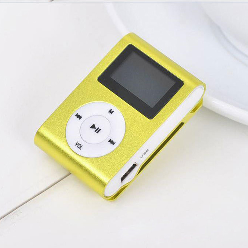 Mini MP3 Player Portable Clip MP3 Music Player With LCD Screen Support 32GB Micro SD TF Card Fashion Sport Music Player Walkman
