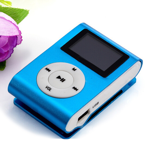 Mini MP3 Player Portable Clip MP3 Music Player With LCD Screen Support 32GB Micro SD TF Card Fashion Sport Music Player Walkman