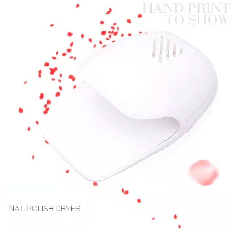 Nail Polish Dryer Fan Nail Art Drying Polish Blow Dryer PINK Nail Cooler