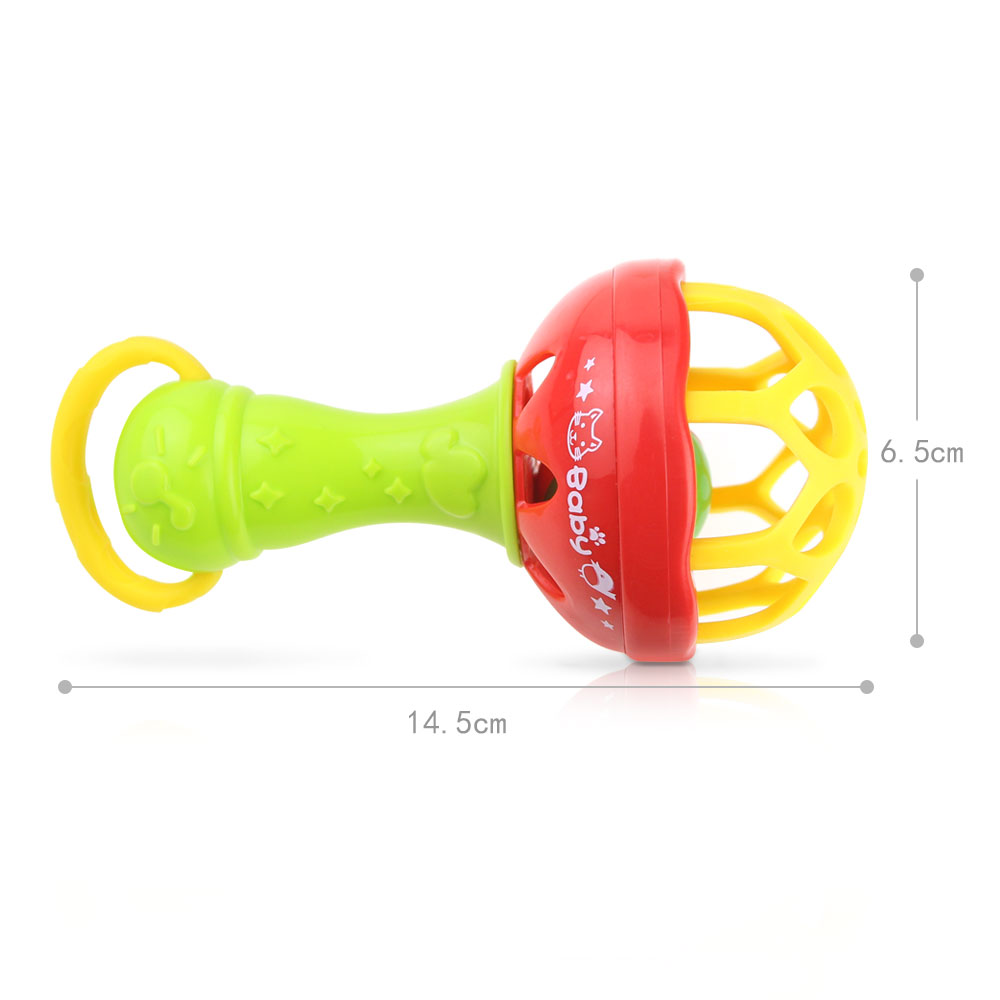 Baby Rattle Toys 0-12 Months for Newborn Baby Hand Bell Bed Bell Teethers Toddler Rattles Infant Toys Gift