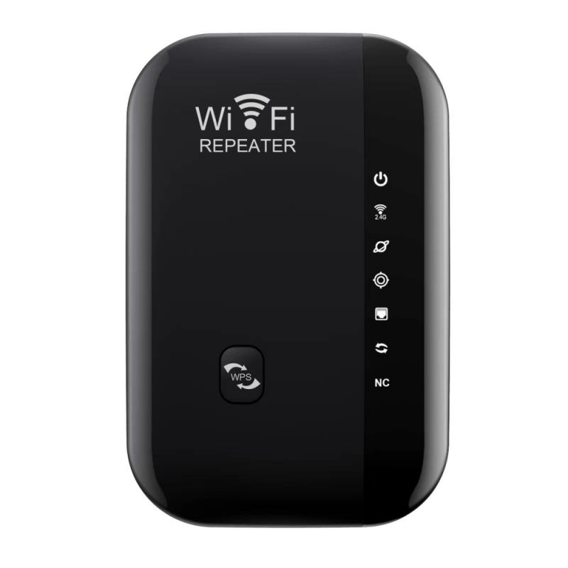 WiFi Signal Repeater Extender Range Booster Internet 300Mbps WiFi Speeds Network Amplifier US EU UK AU Plug With Indicator Light
