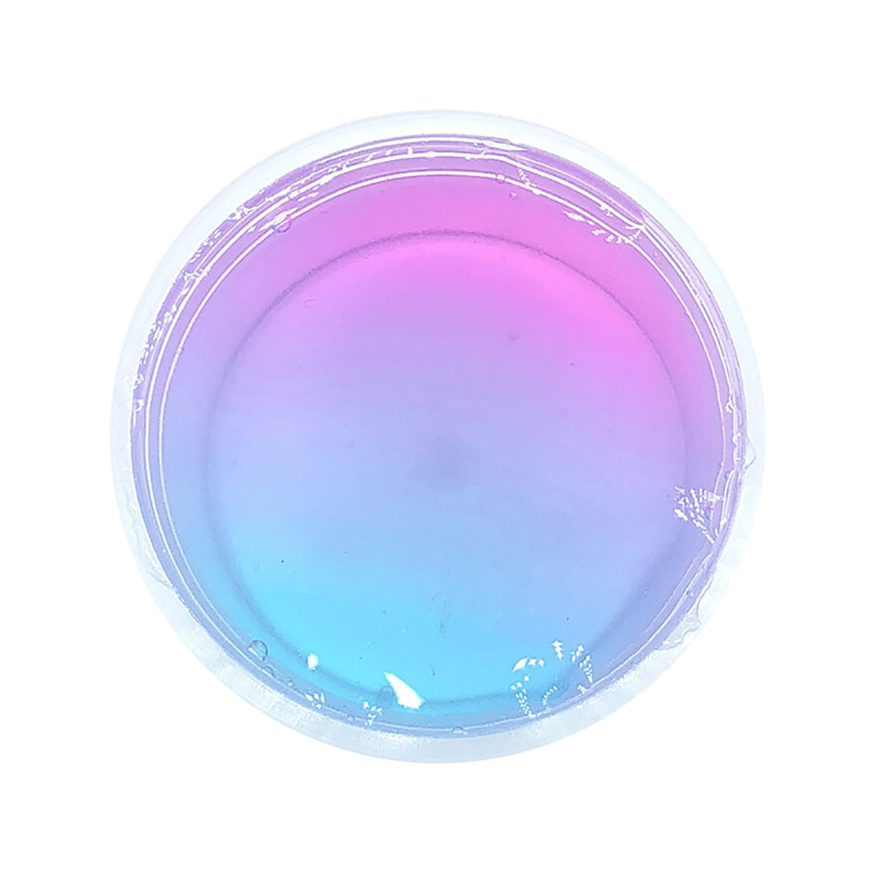 2PCS 60ML Kids Slime Toy Multicolor Clear Crystal Slime Stretchy Clay Stress Relieve Kids Toy