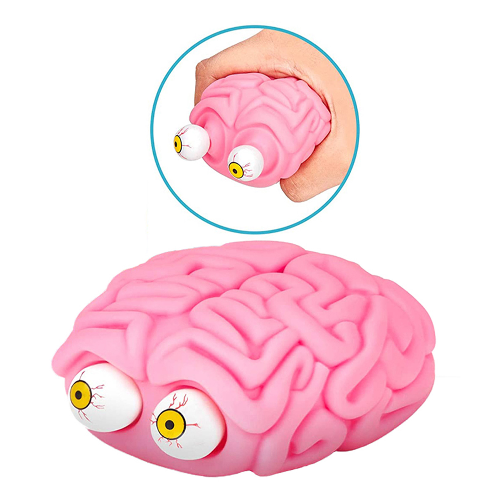Squeeze Eyes Brain Novelty Ideas Vent Decompression Tricky Office Toys Christmas Children's Day Birthday Gifts