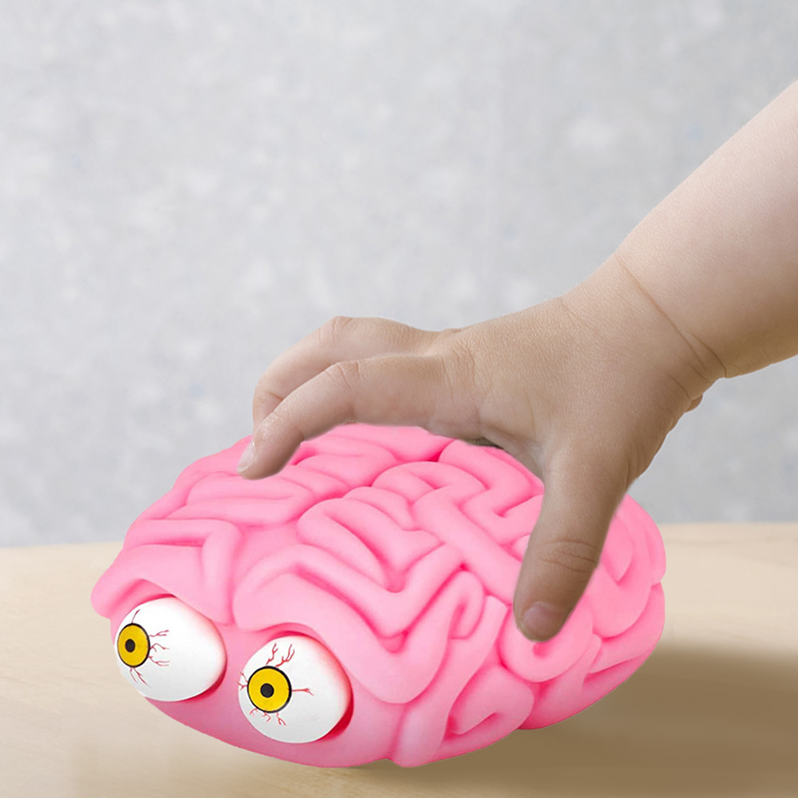 Squeeze Eyes Brain Novelty Ideas Vent Decompression Tricky Office Toys Christmas Children's Day Birthday Gifts