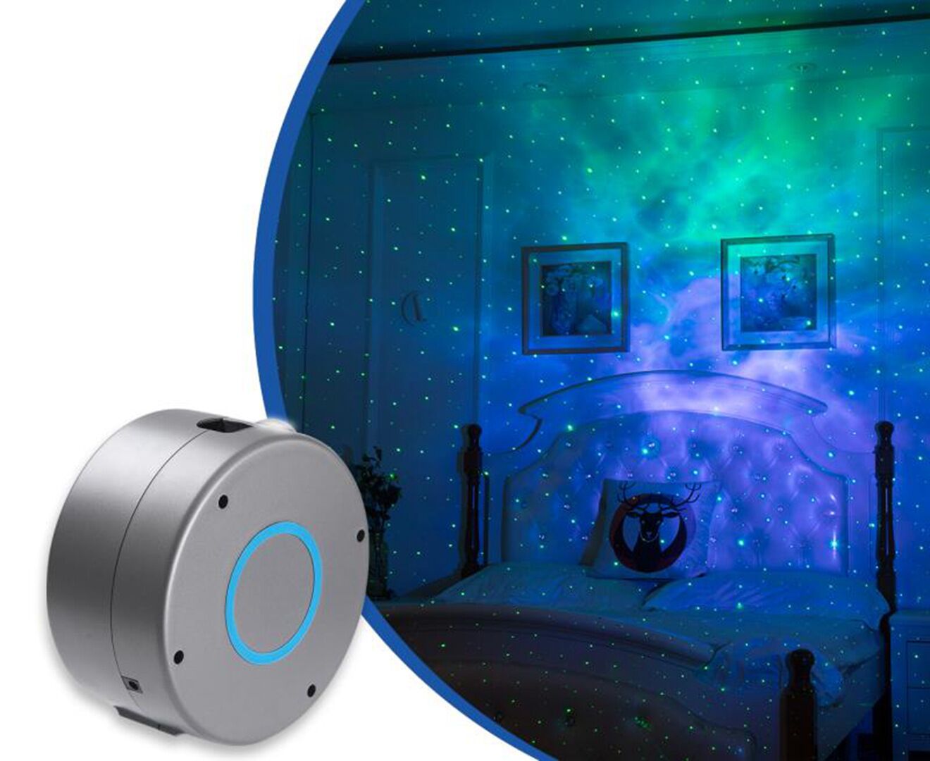 Star Starry Sky LED Projector Lamp Night Light LED Colorful Nebula Cloud Lamp For Bedroom Wall Decoration