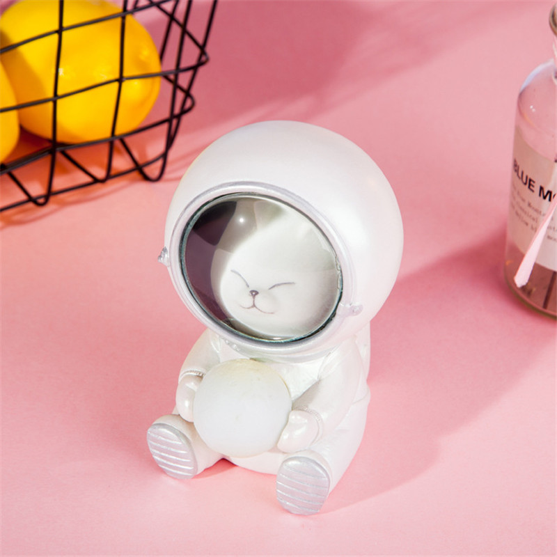 LED Night Light Nursery Moon Lamps Astronaut Table Decorative Lights Baby Kids Toys Birthday Gift