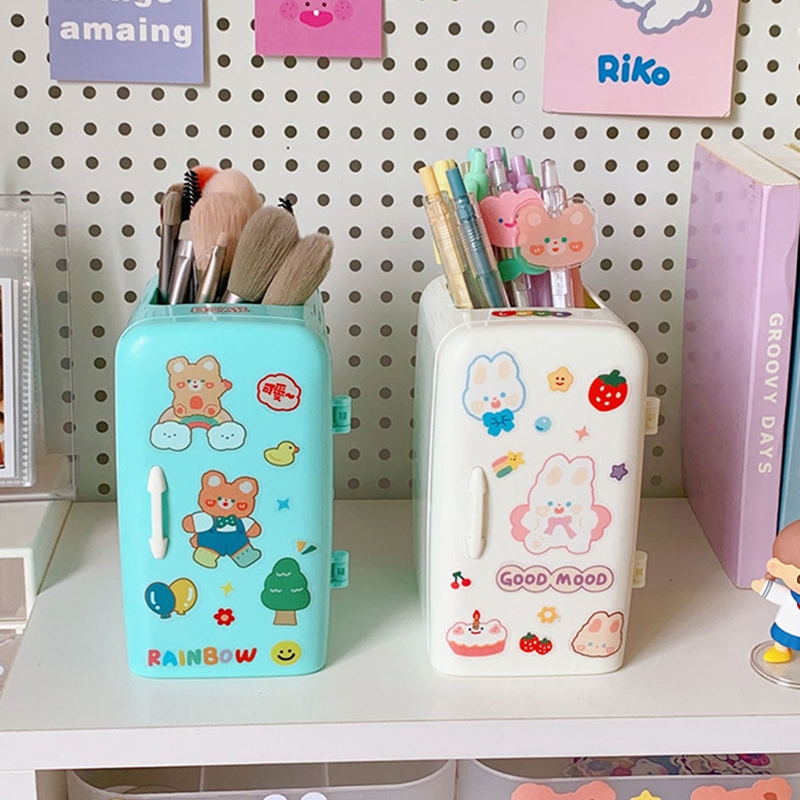 Creative Pen Holder Multi Functional Large Capacity Desktop Organizer DIY Stationery Storage Pencil Case