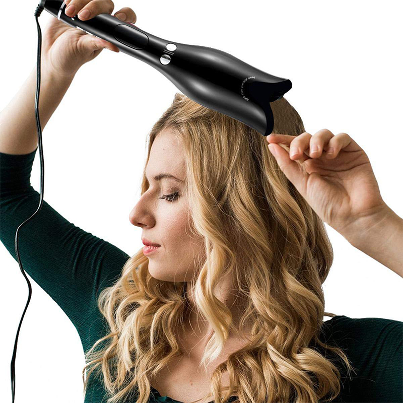 Multi-Automatic Hair Curler Hair Curling Iron LCD Ceramic Rotating Hair Waver Magic Curling