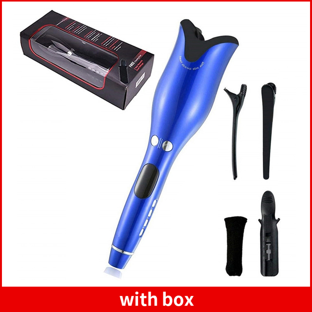 Multi-Automatic Hair Curler Hair Curling Iron LCD Ceramic Rotating Hair Waver Magic Curling