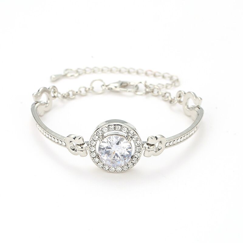 Women's all-match bracelet Simple temperament noble diamond bracelet bracelet bracelet