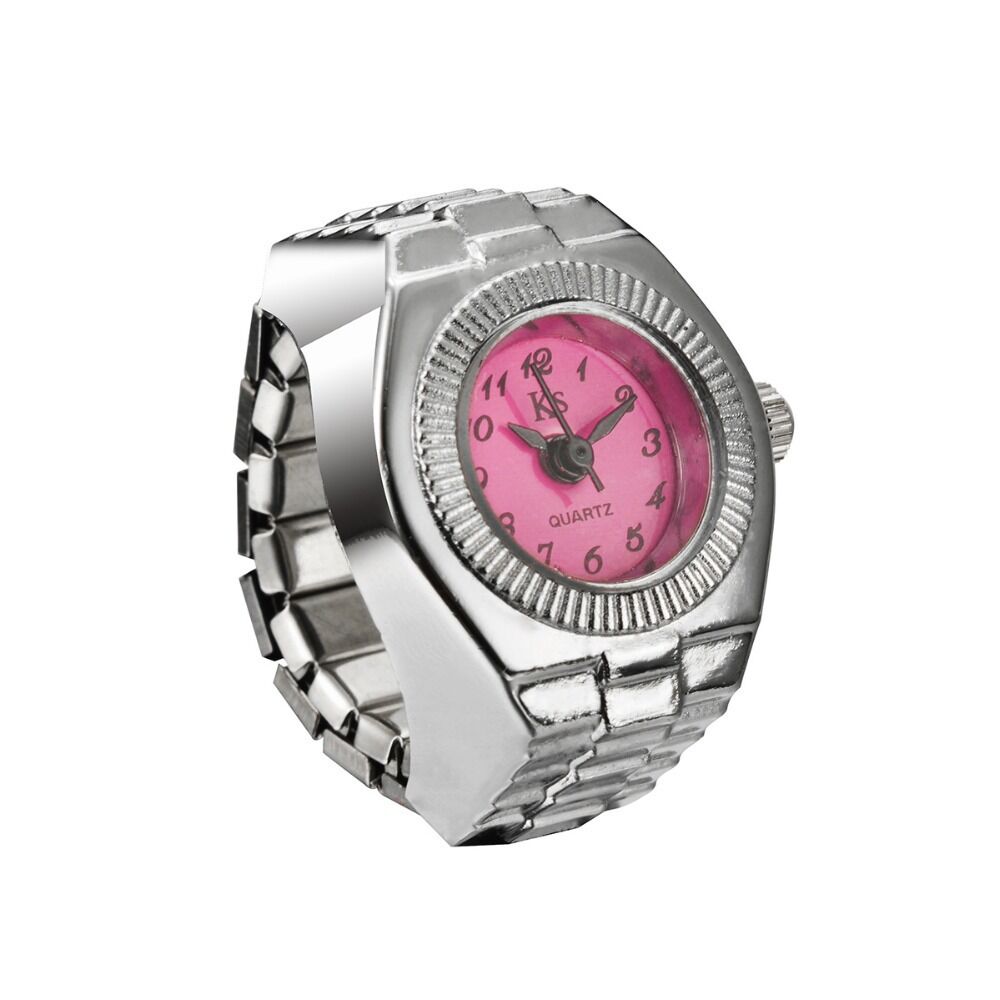 Fashion personality men and women retro couple ring quartz watch ring