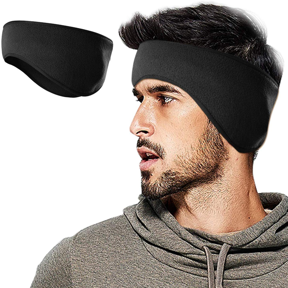Outdoor Winter Fleece Ear Warmers Sport Headband Men/Women/Kid Cycling Skiing Workout Yoga Running Riding Warm Earmuffs Headband