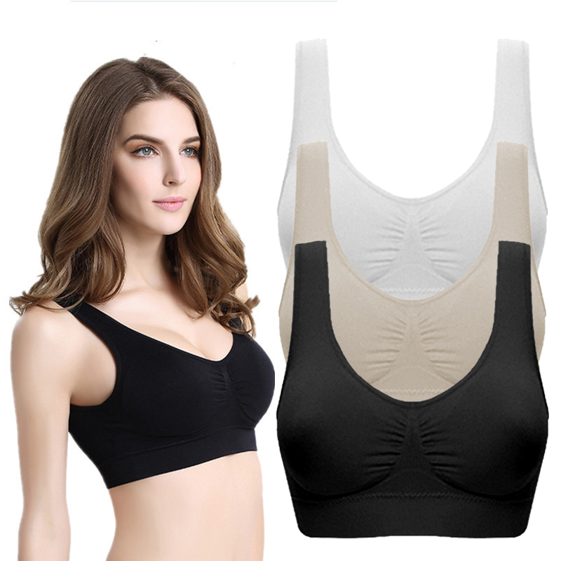Women Sports Seamless Yoga BraComfortable Seamless Sports Bra Running Yoga Gym Crop Top  Fitness Sports Tank Top Brassiere
