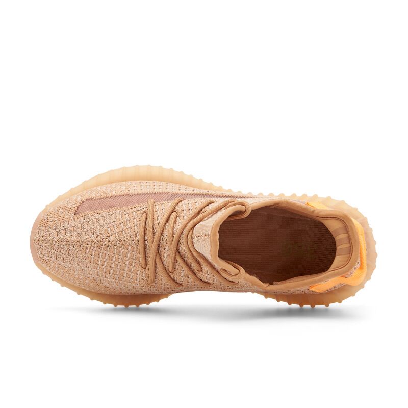 Sneakers Yeezy couple  350v2 shoe flying texture running shoes