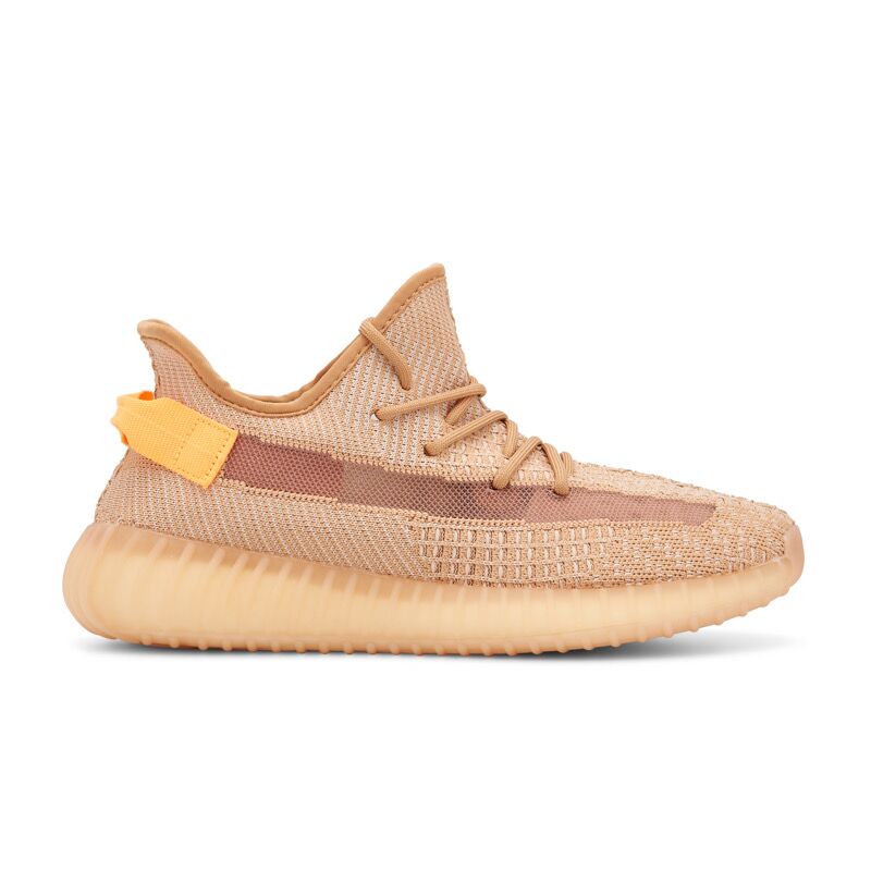Sneakers Yeezy couple  350v2 shoe flying texture running shoes
