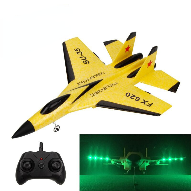 SU-35 Glider RC Plane Wingspan RC Remote Radio Airplanes Children Gift Assembled Flying Model Toys