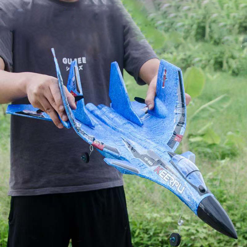 SU-35 Glider RC Plane Wingspan RC Remote Radio Airplanes Children Gift Assembled Flying Model Toys