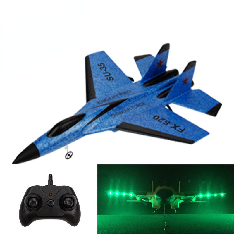 SU-35 Glider RC Plane Wingspan RC Remote Radio Airplanes Children Gift Assembled Flying Model Toys