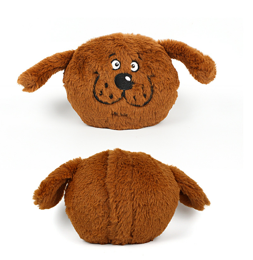 Ball Toys Puppy Automatic Electronic Shake Crazy Dog Toy Plush Giggle Dog Toys Exercise Entertainment Interactive