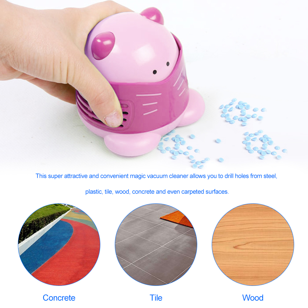 Mini Diamond Painting Drill Desktop Vacuum Cleaner Small Cleaning Machine Cross Stitch Embroidery Tools Clean Excess Drill Tool