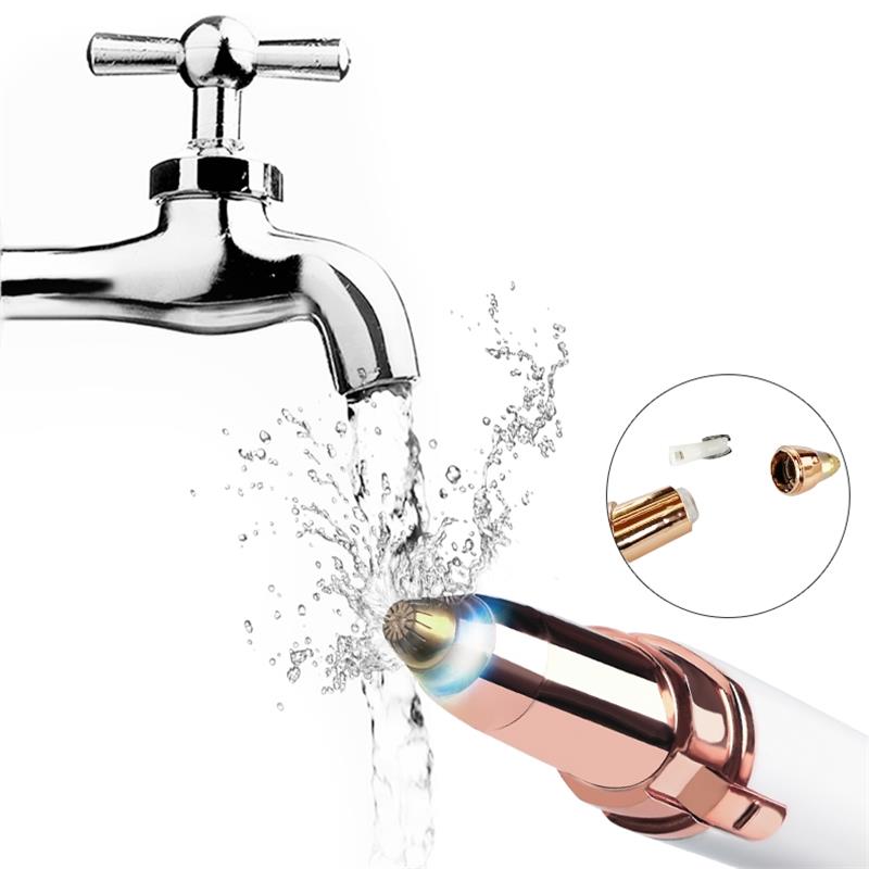 USB Electric Eyebrow Trimmer Makeup Painless Eye Brow Epilator Mini Shaver Razors Portable Facial Hair Remover Women Depilator