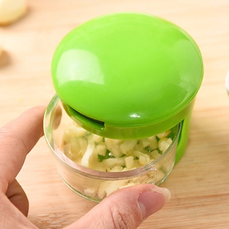 Mini Portable Garlic Press Chopper Slicer Hand Presser Grinder Crusher Kitchen Tools Garlic Grater ABS Stainless Steel