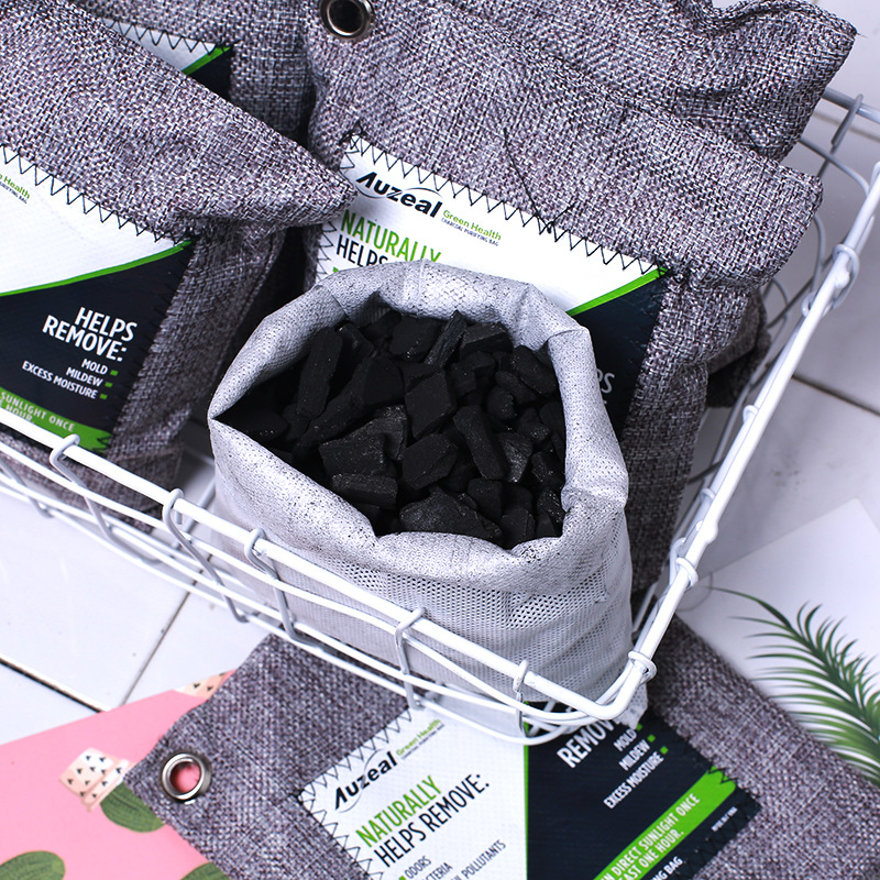 Hot 2 Pcs Bamboo Charcoal Bag Smelly Removing Activated Carbon Closets Shoe Deodorant Deodorize Bambu