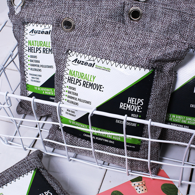 Hot 2 Pcs Bamboo Charcoal Bag Smelly Removing Activated Carbon Closets Shoe Deodorant Deodorize Bambu