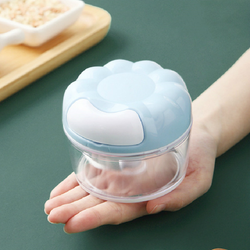 Mini Garlic Chopper Crusher Food Press Kitchen Utensils Vegetables Slicer Peeler Gadget Home Cooking Knives Gadget Sets Fittings