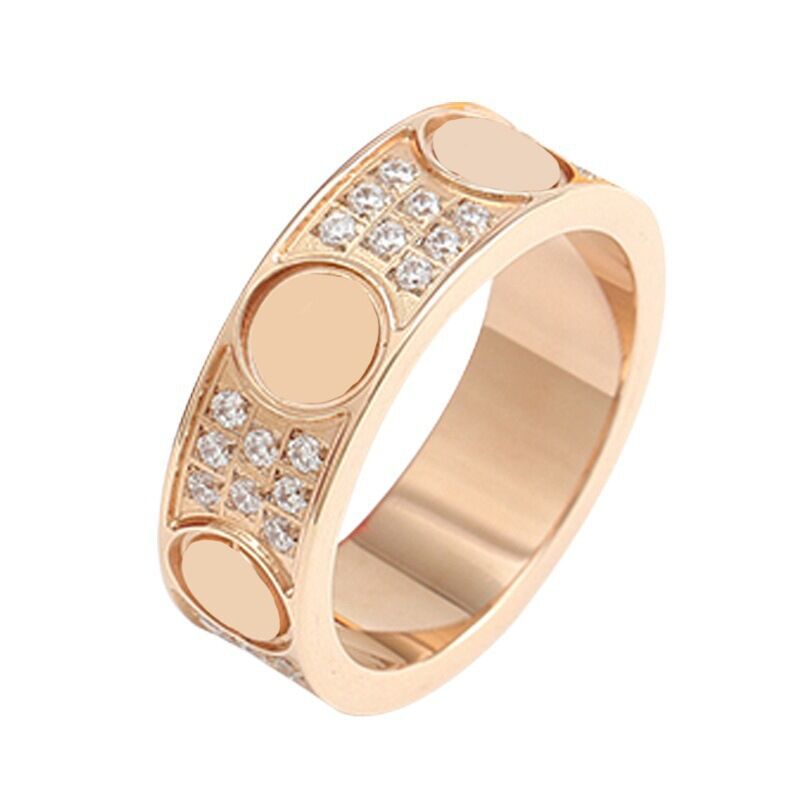 High-quality classic popular brand love ring engagement gift free packaging gift