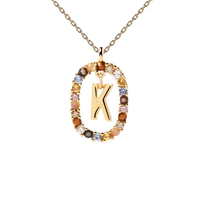 Letter necklace niche light luxury new sweater chain women's all-match clavicle chain gift