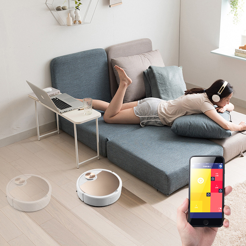 Mobile Phone APP Remote Control Robot Vacuum Cleaner Multifunctional Automatic Cleaning Smart Vacuum Cleaner