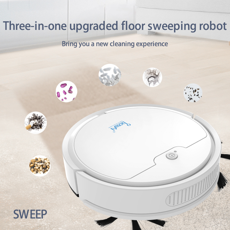 Upgraded Smart Robot Vacuum Cleaner 2800Pa Vacuum Cleaner Household Dry and Wet Anti-drop Wireless Sweeping Robot