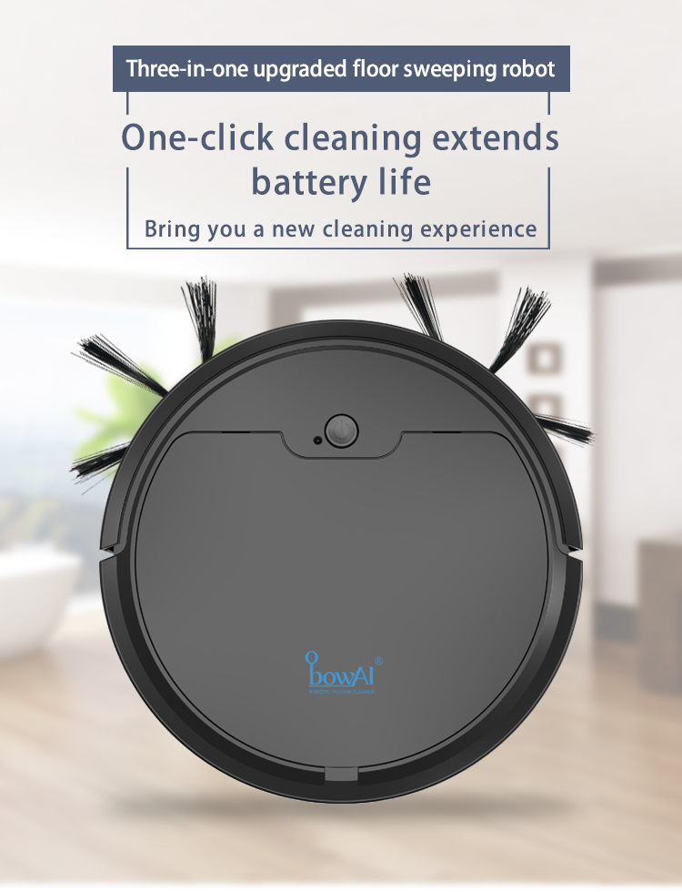 Upgraded Smart Robot Vacuum Cleaner 2800Pa Vacuum Cleaner Household Dry and Wet Anti-drop Wireless Sweeping Robot