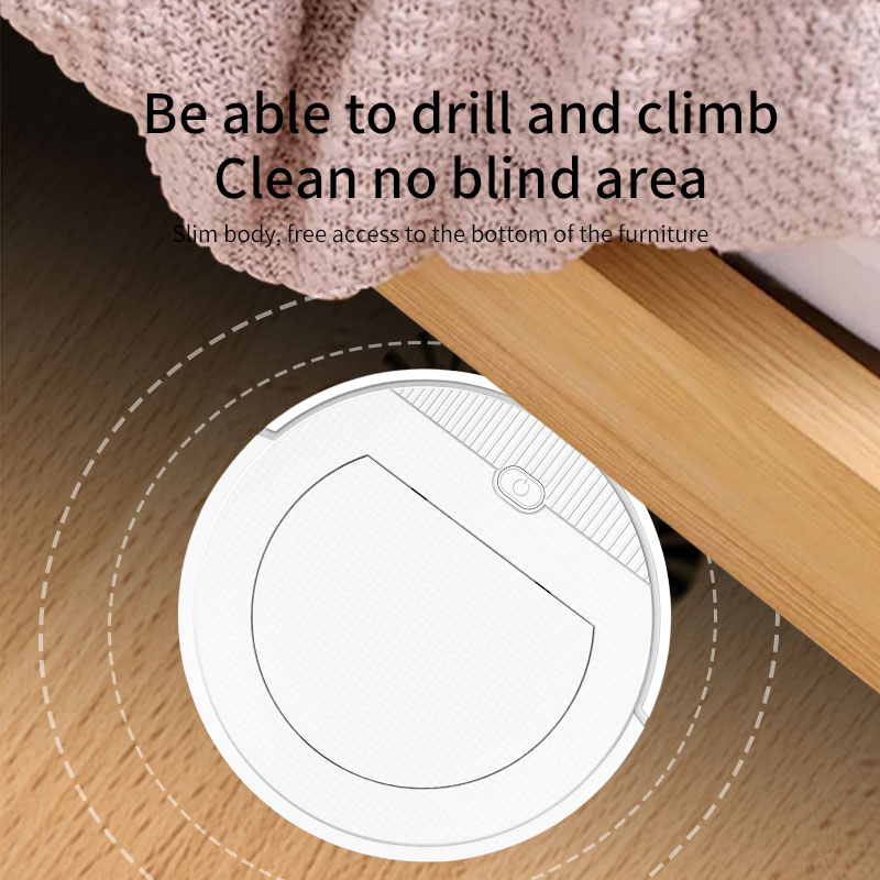 Robot Vacuum Cleaner APP Intelligent Control Wireless Vacuum Cleaner Household 3 In 1 Multifunctional Vacuum Cleaner