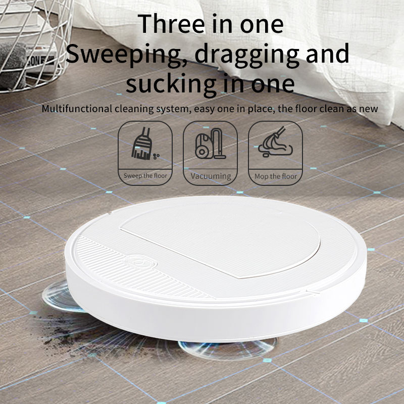 Robot Vacuum Cleaner APP Intelligent Control Wireless Vacuum Cleaner Household 3 In 1 Multifunctional Vacuum Cleaner