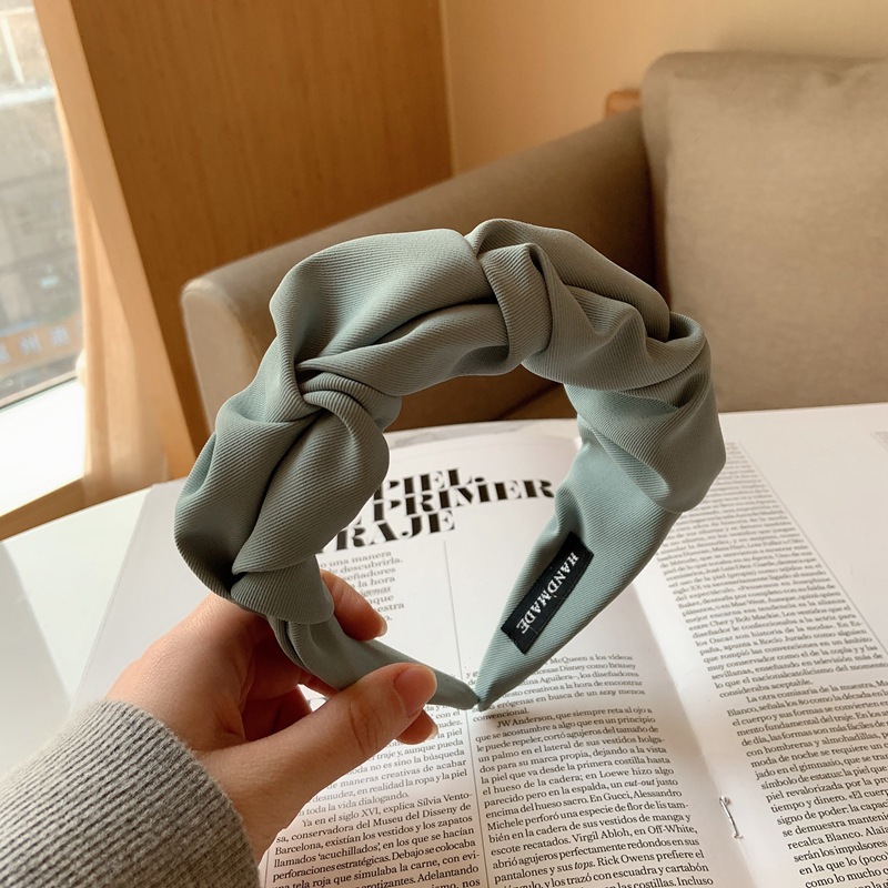 Fashion Hair Band Flower Solid Color Hair Hoop Headbands Designer Hairband Girls Hair Band Accessories for Women Headwear