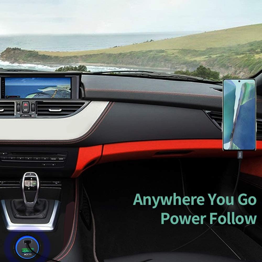 USB Car Charger 25W PPS PD 18W QC 3.0 Super Fast Charging for phone
