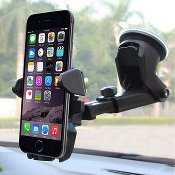 Universal windshield Car Phone Mount Holder Long Neck 360 Degree For Phone