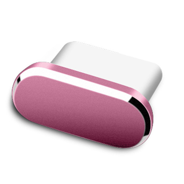 3pcs USB Charging Port Type C Anti Dust Plug Aluminum Alloy Anti Dust Plug