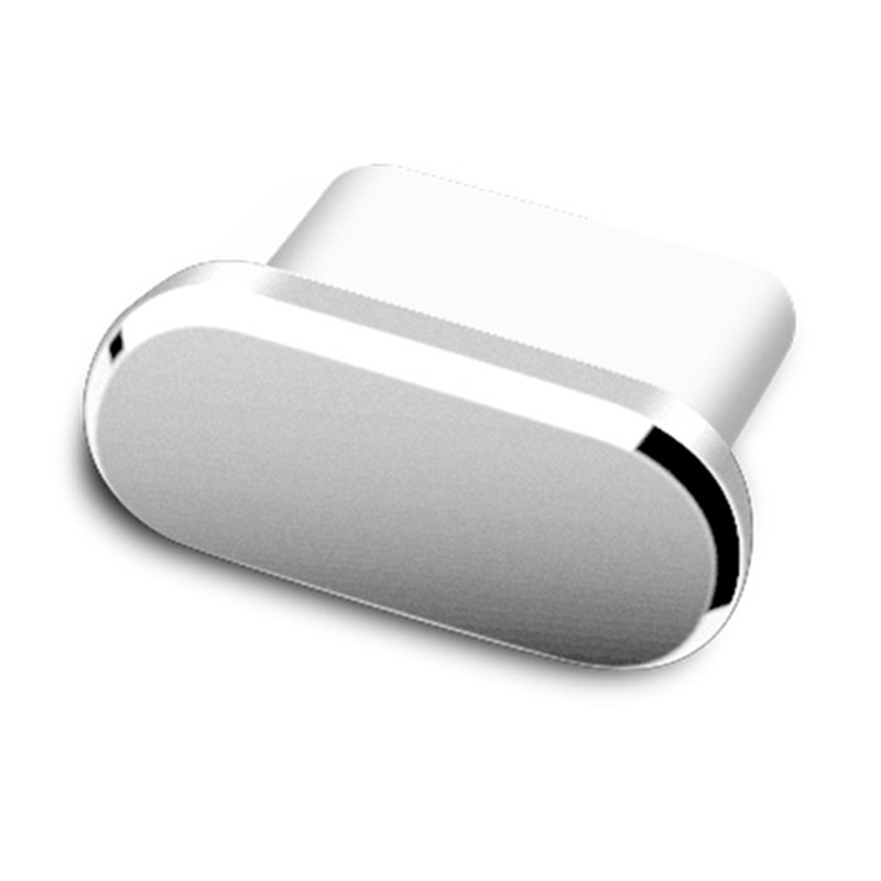 3pcs USB Charging Port Type C Anti Dust Plug Aluminum Alloy Anti Dust Plug