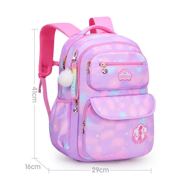 Cute Girls School Bags Children Primary School Backpack satchel kids book bag Princess Schoolbag Mochila Infantil 2 szies