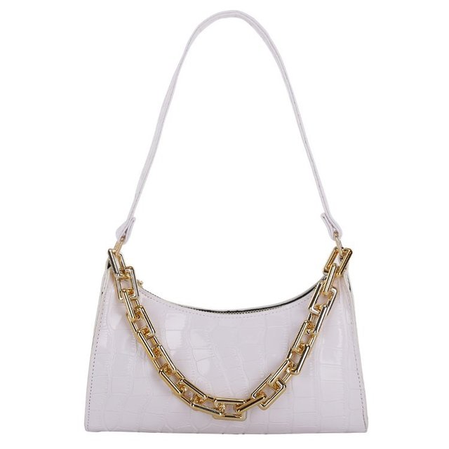 Retro Casual Women's Totes Shoulder Bag Fashion Exquisite Shopping Bag PU Leather Chain Handbags for Women